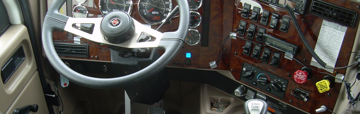 Truck interior