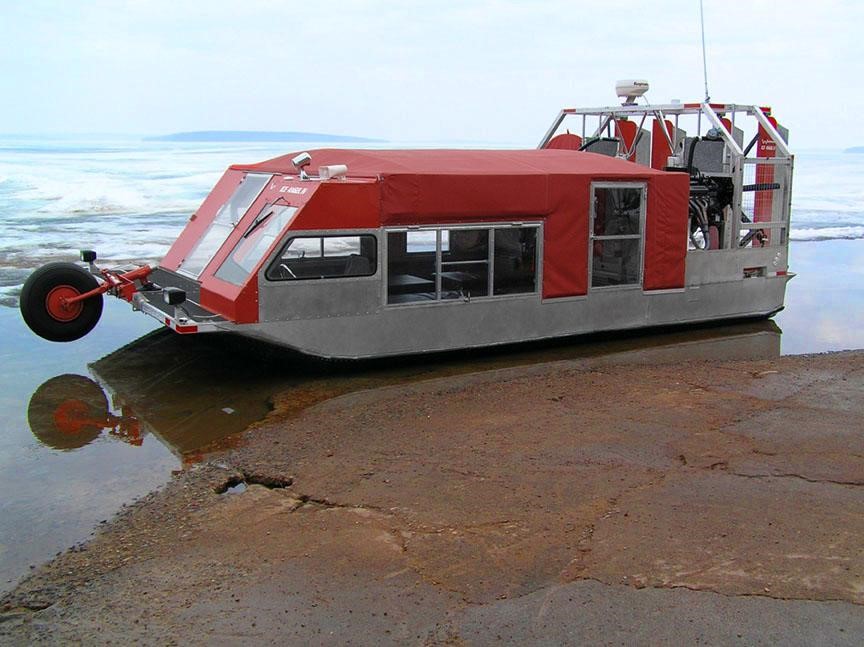 Madeline Island windsled