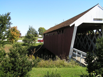 Imes Bridge (built 1870), located in Madison County, Iowa