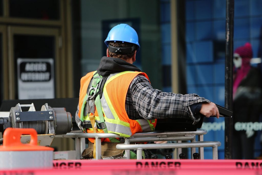 Worker working