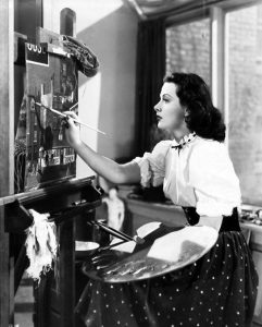 Hedy Lamarr on film