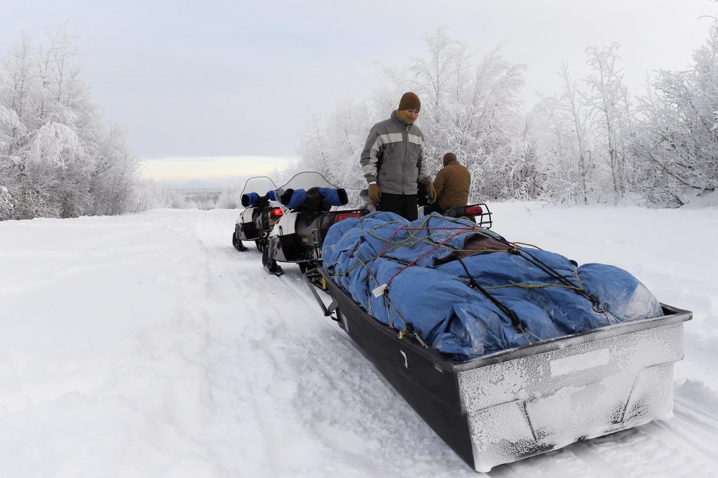 Delivering supplies across the landscape