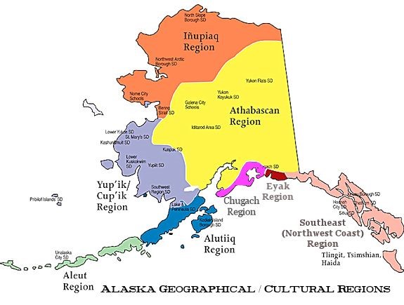 Alaskan cultural regions