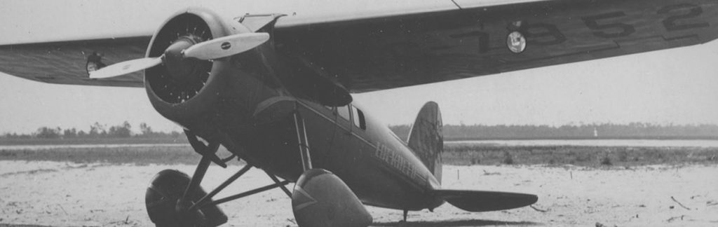 Balck and white of airplane