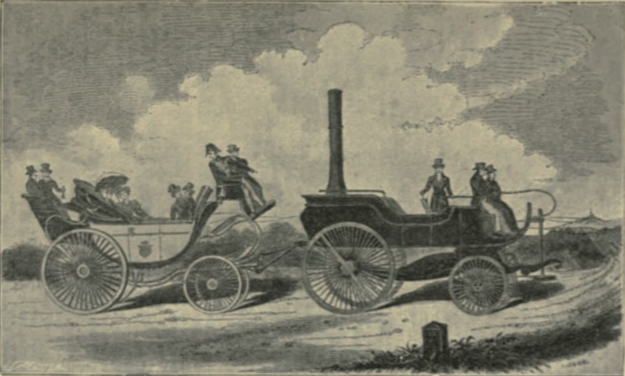 Gurney’s steam carriage, 1902