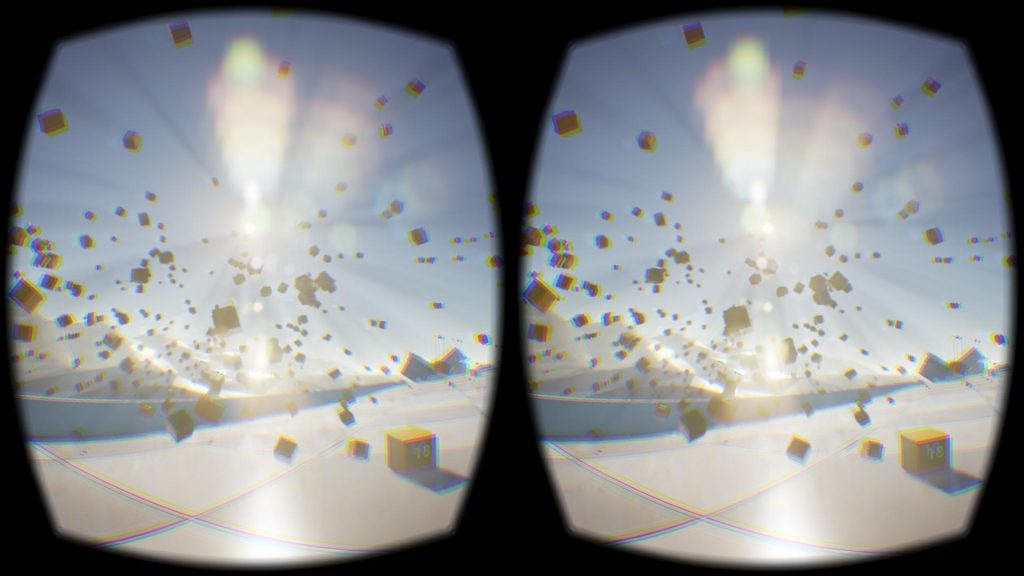 Sample screen capture from an Oculus Rift headset